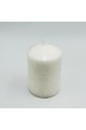 شمع غير معطّرة ابيض 10×15سم
