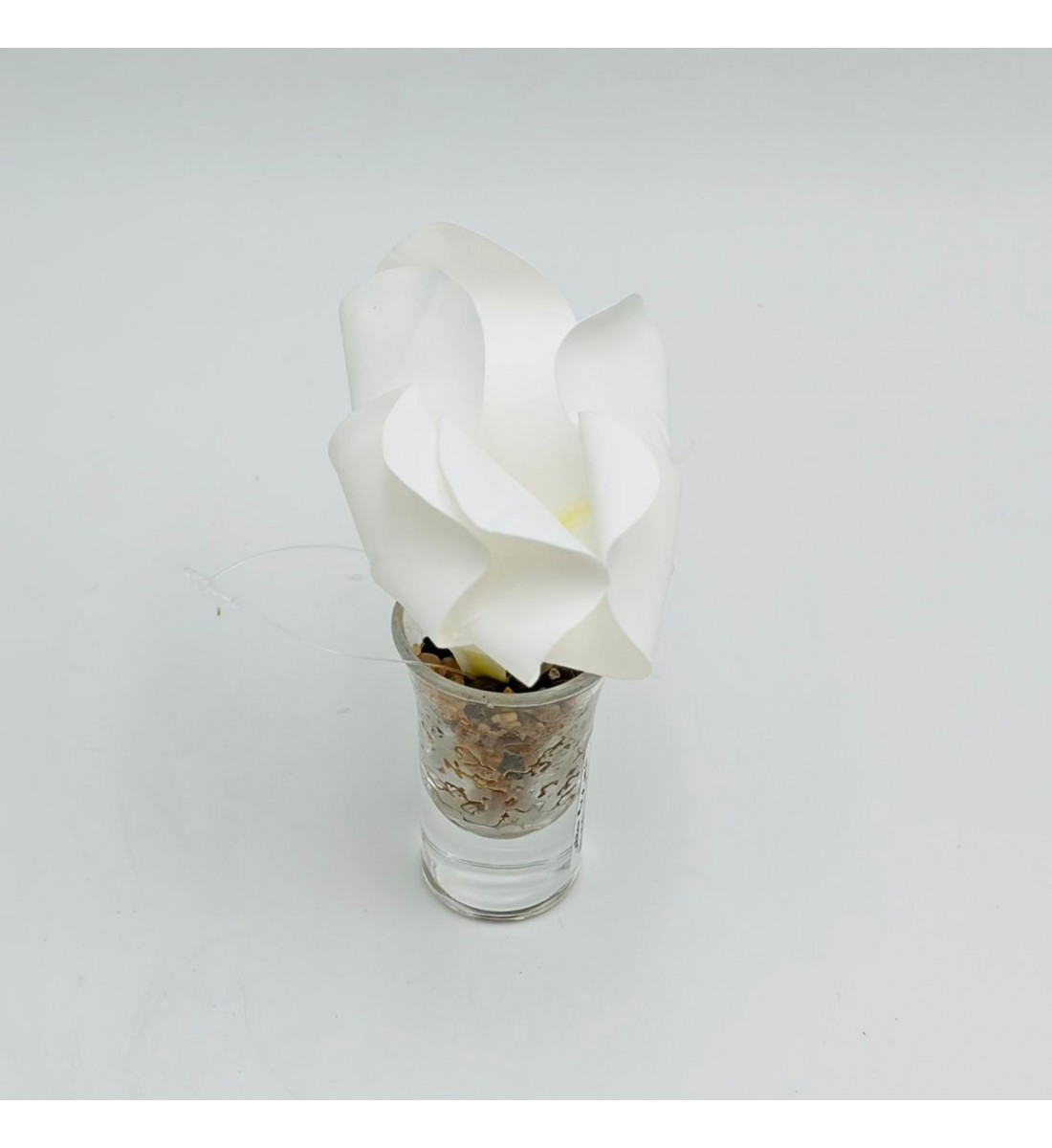 فازة ورد صناعي حجم ميني