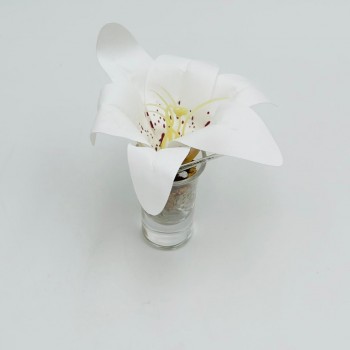 فازة ورد صناعي حجم ميني