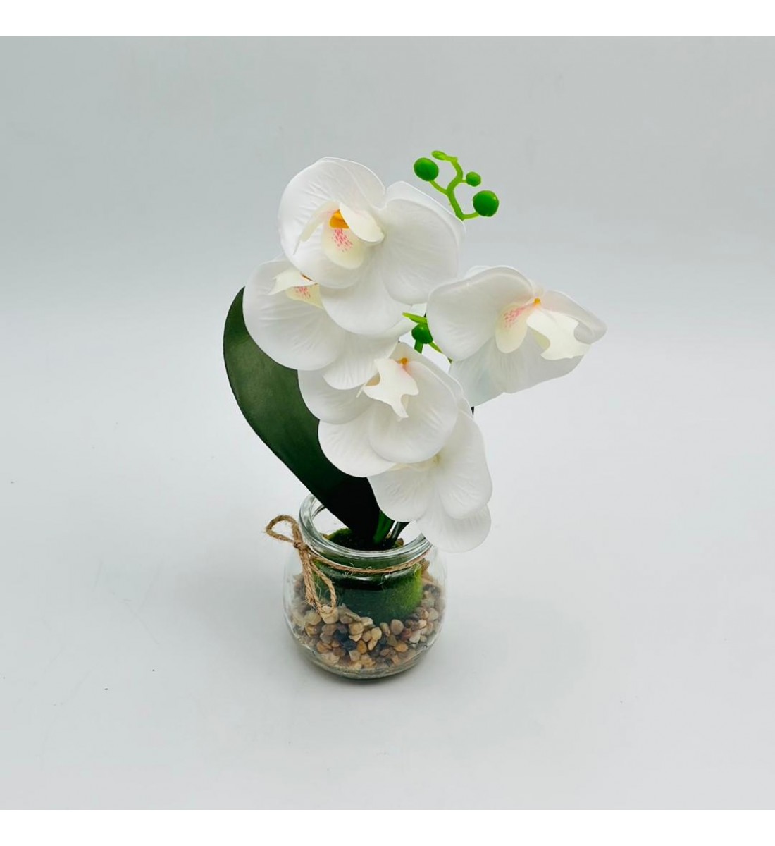 فازة ورد صناعي حجم ميني