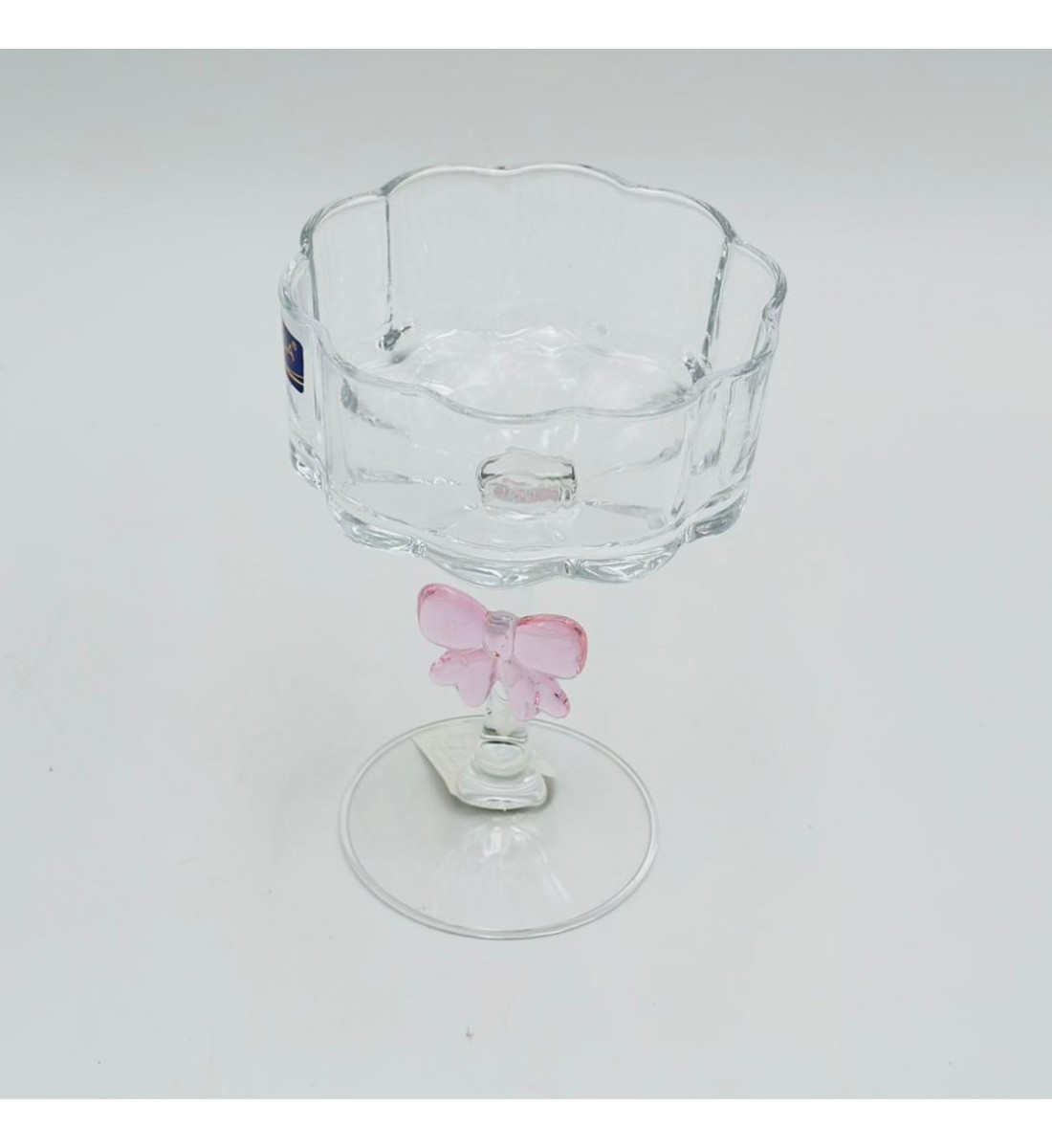 كوب بوردة بفيونكة وردي 