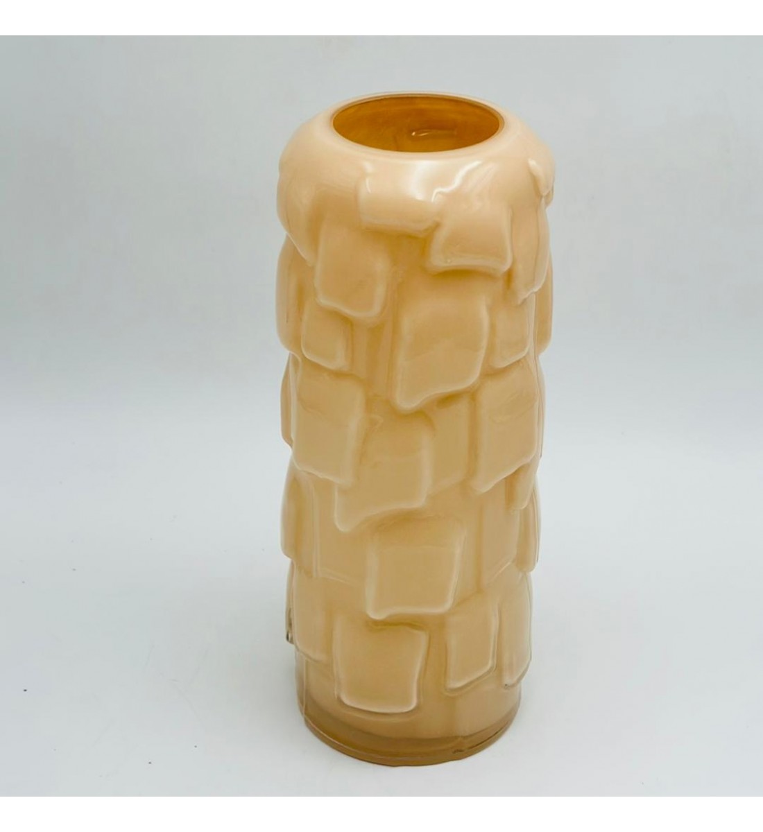 فازه زجاج  تصميم كلاسيك مقاس  30×8×8سم