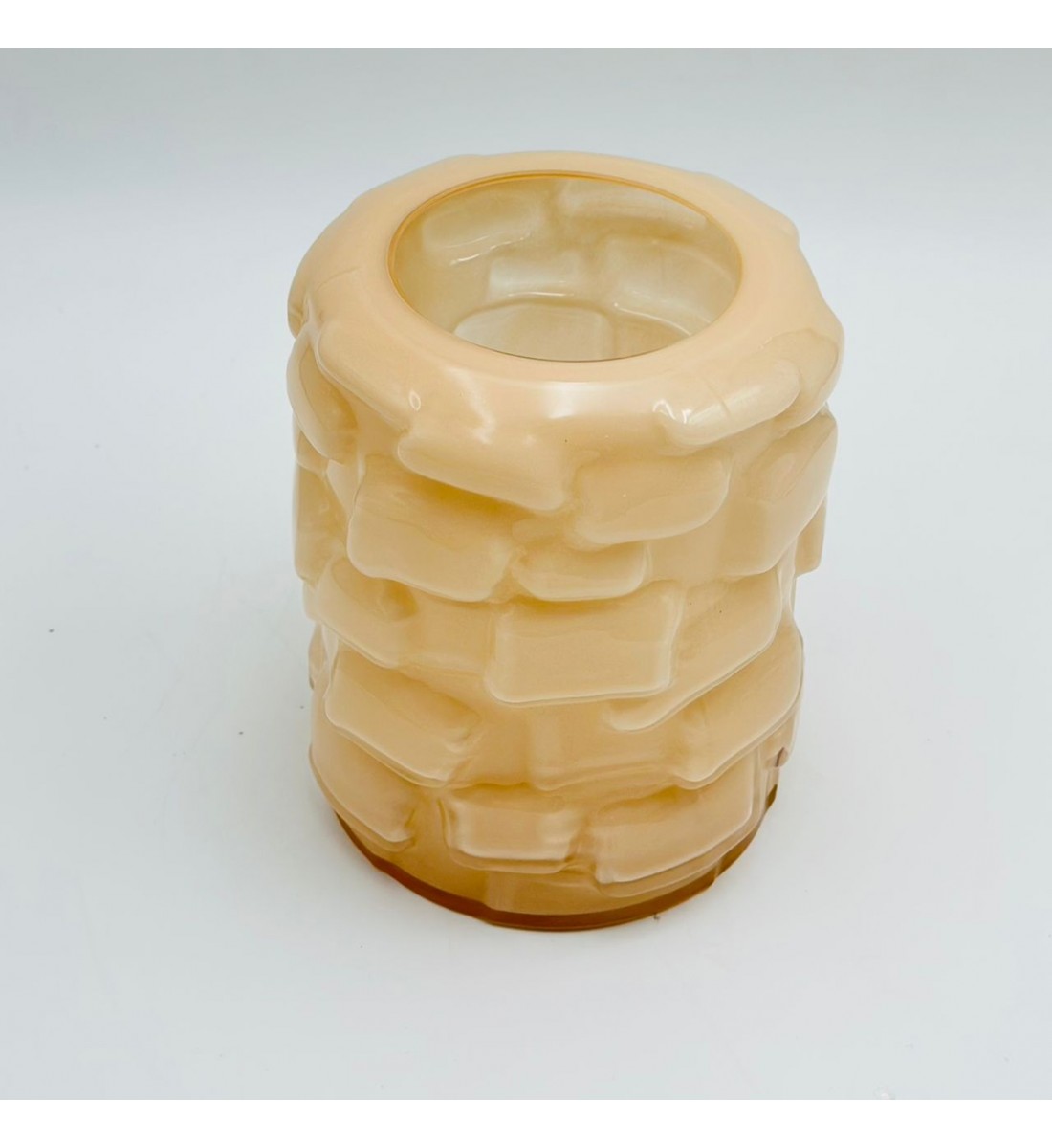 فازه زجاج  تصميم كلاسيك مقاس20×10×10سم 