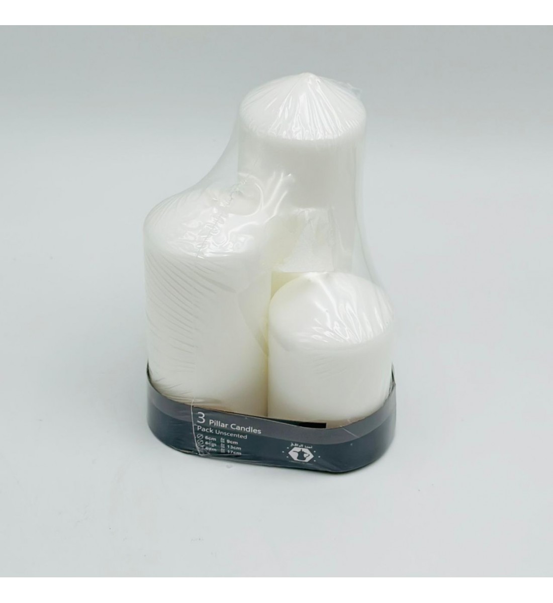 حزمة شموع غير معطّرة1*3