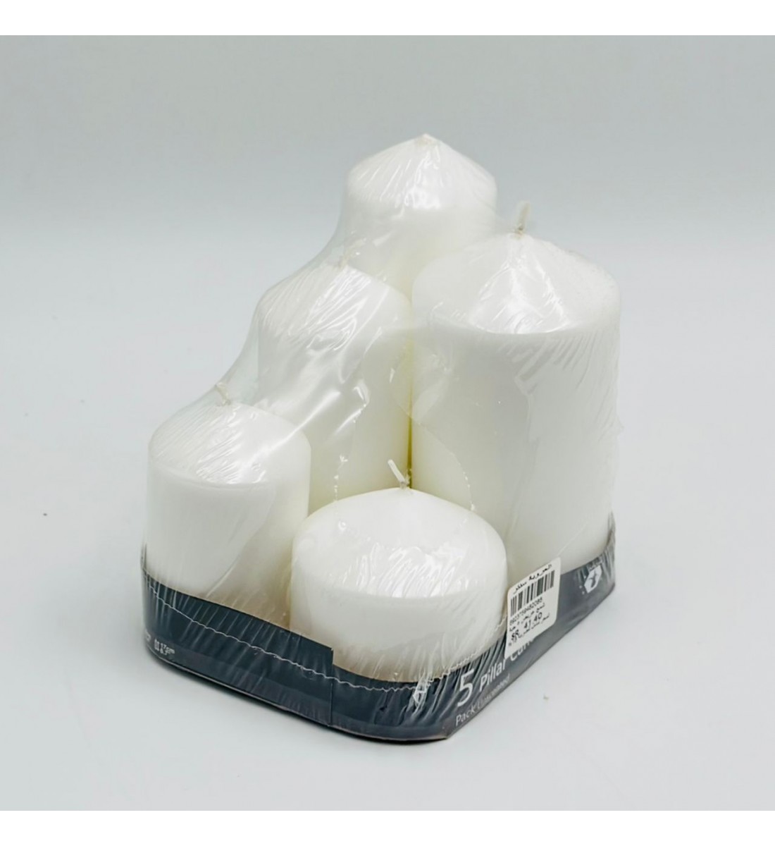 حزمة شموع غير معطّرة 1*5