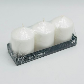 حزمة شموع غير معطّرة1*3