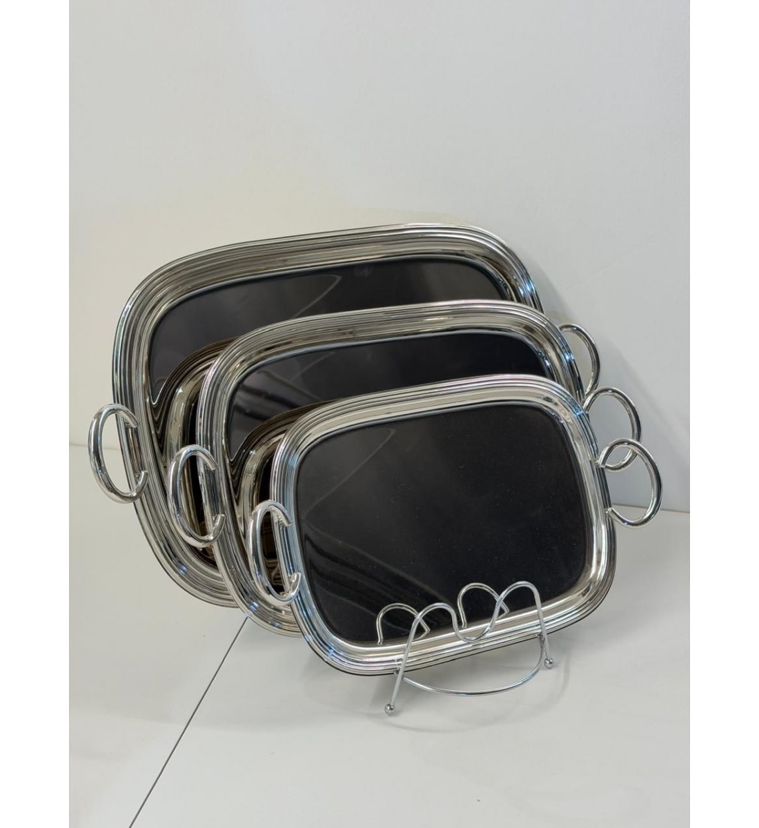 طقم تباسي استيل 3حبات 