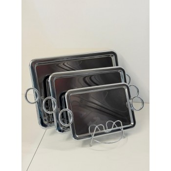 طقم تباسي استيل 3حبات 