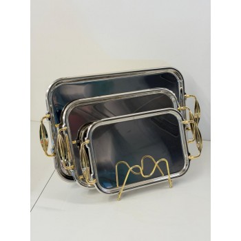 طقم تباسي استيل 3حبات 