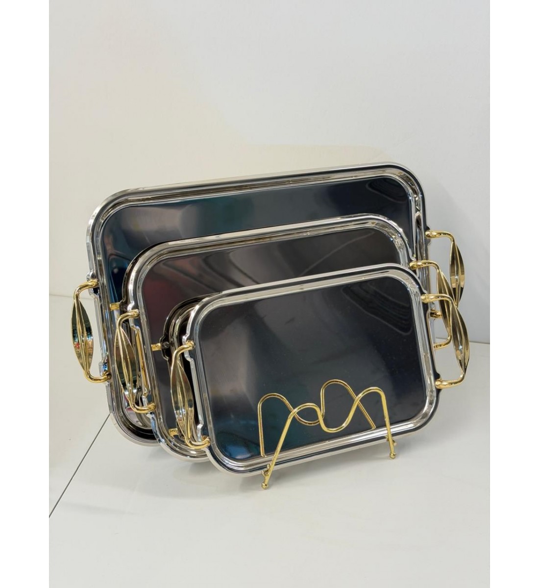 طقم تباسي استيل 3حبات 