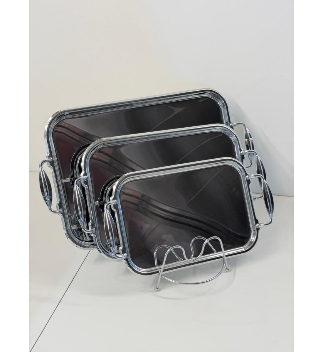 طقم تباسي استيل 3حبات 