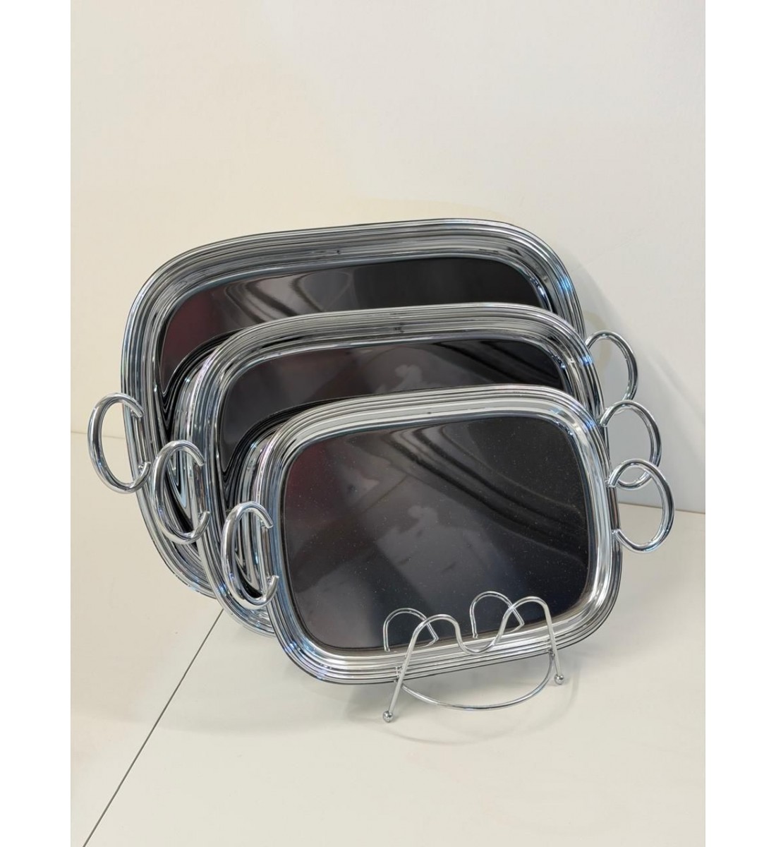 طقم تباسي استيل 3حبات 