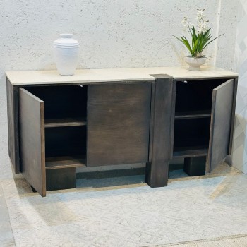 كورنور جانبية من ستانلي بثلاثة أبواب  هندي 82×40×160سم 