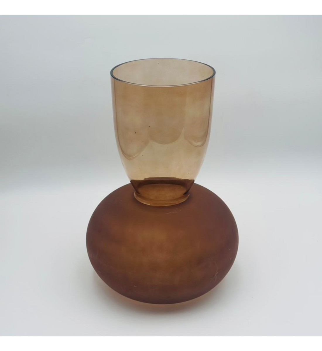 فازه زجاج  تصميم كلاسيك مقاس 16×16×36سم 