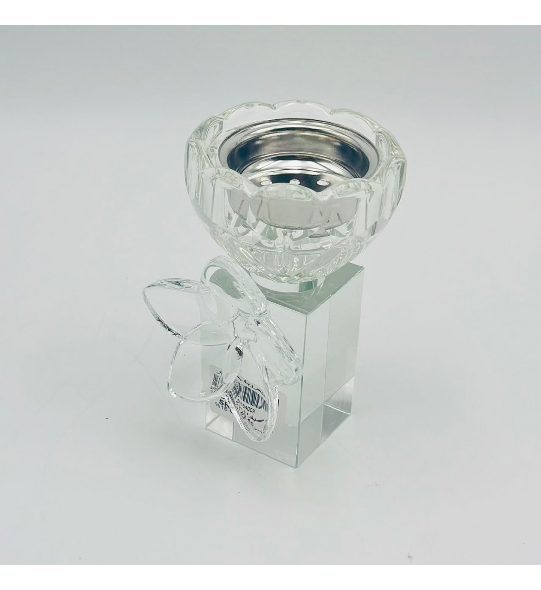 مبخره كريستل ورده 9×9×13سم 