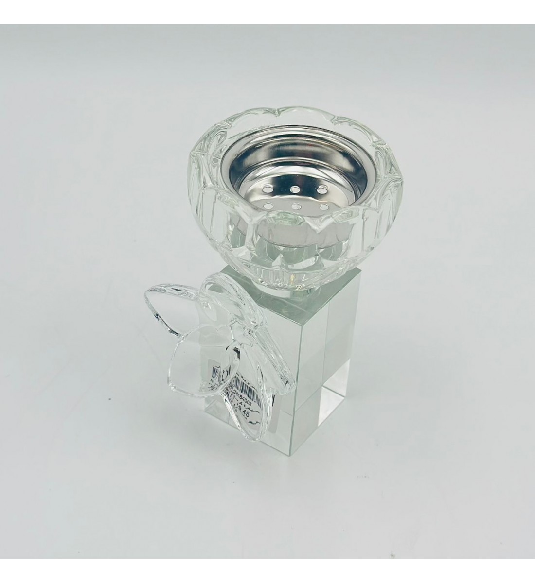 مبخره كريستل ورده 9×9×13سم 