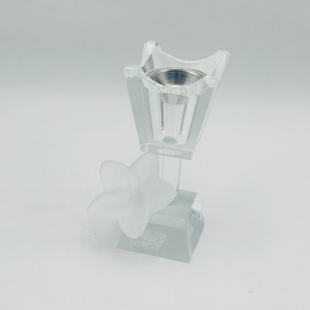 مبخره كريستل ورده7×7×17سم 