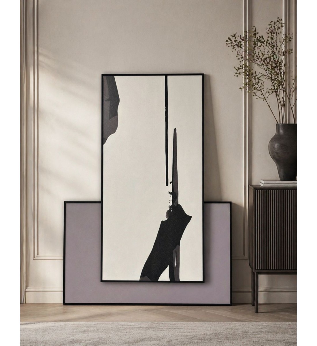 لوحة فنية جدارية منظر 120×60سم //60×80سم 