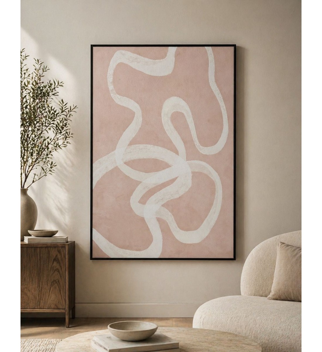 لوحة فنية جدارية منظر 120×80سم 