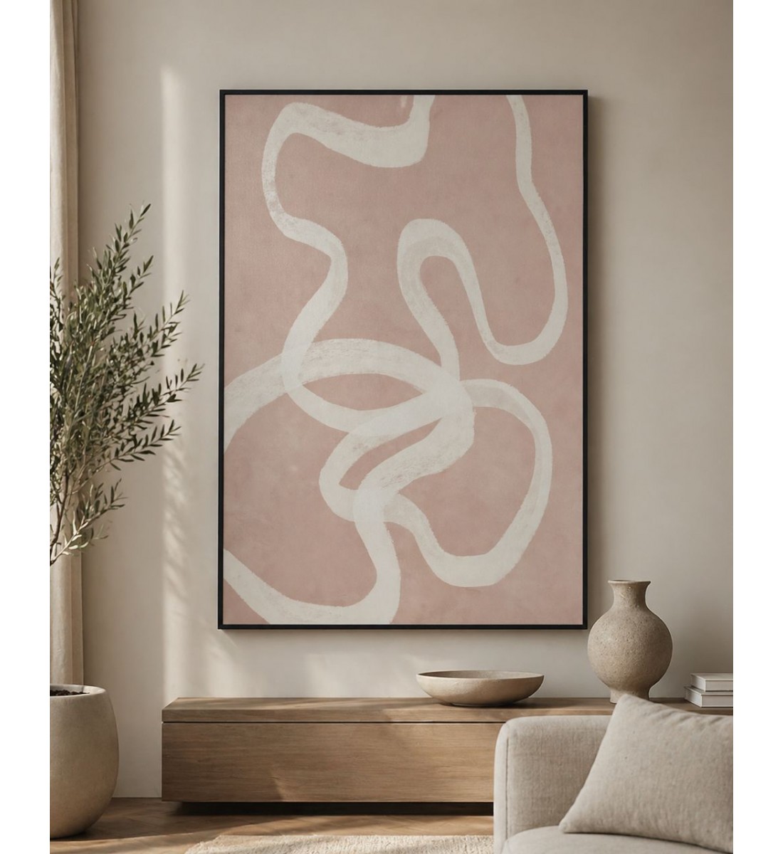 لوحة فنية جدارية منظر 120×80سم 