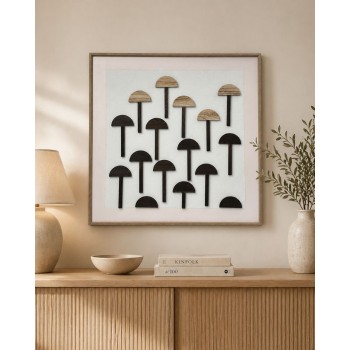 لوحة فنية جدارية منظر90×90سم 