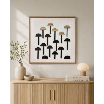 لوحة فنية جدارية منظر90×90سم 