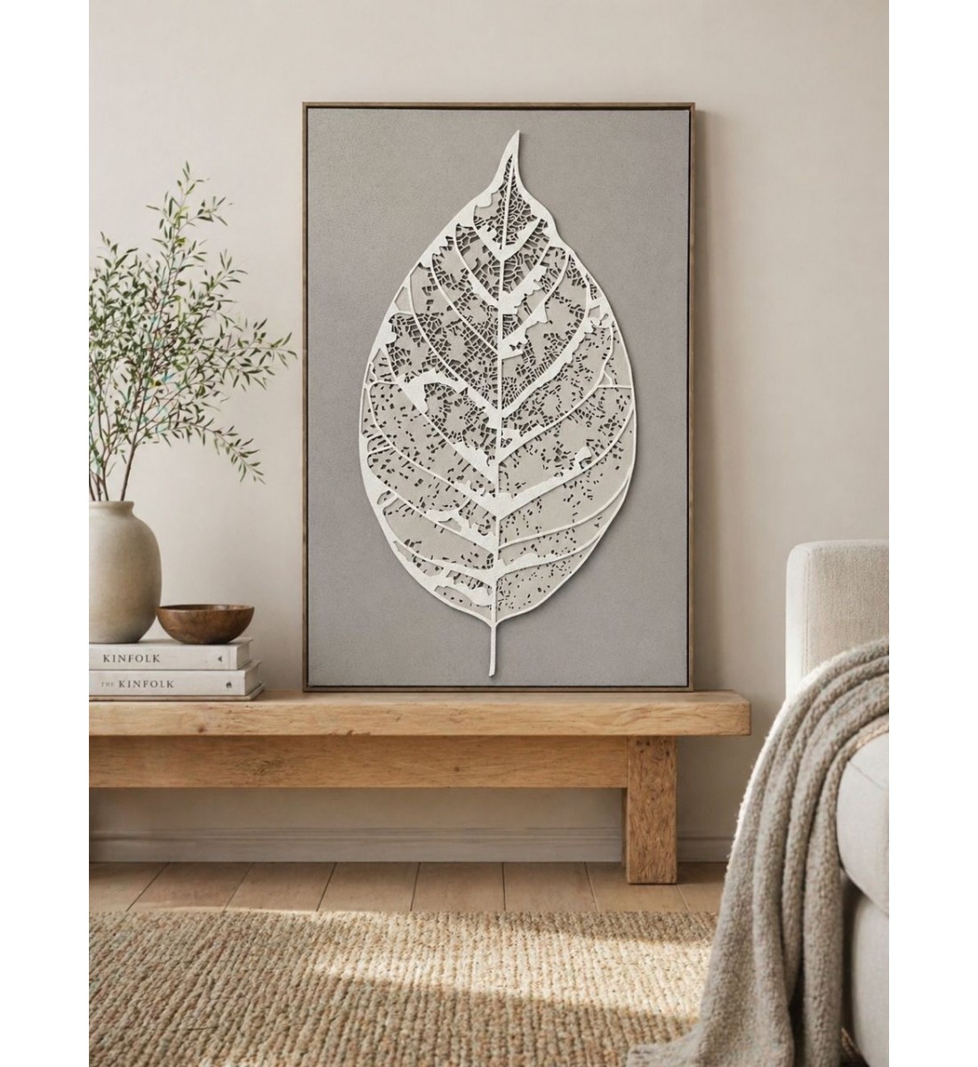 لوحة فنية جدارية منظر 140×70سم 