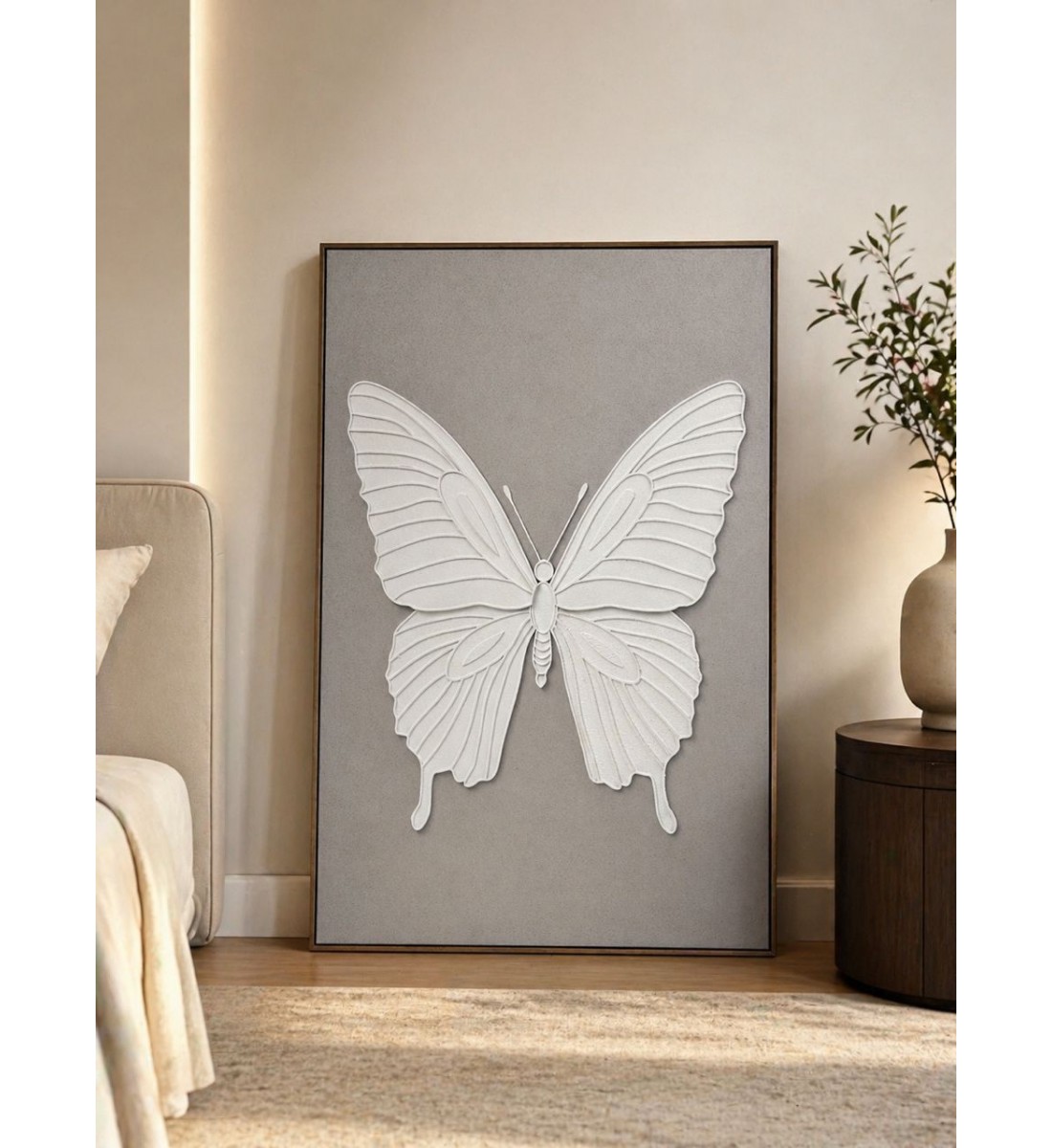 لوحة فنية جدارية منظر 140×70سم 