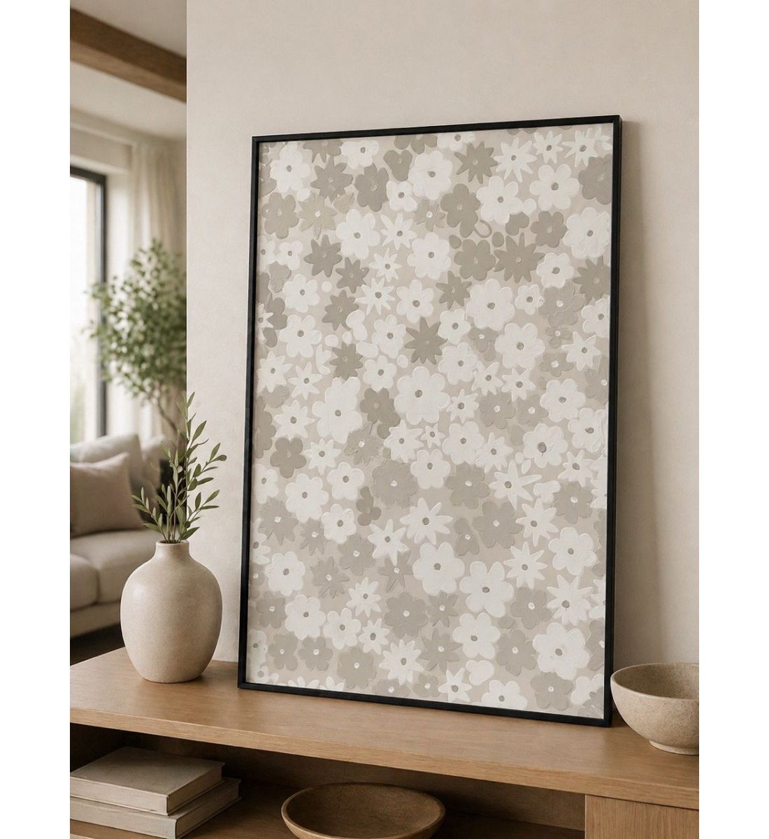 لوحة فنية جدارية منظر 120×80سم 