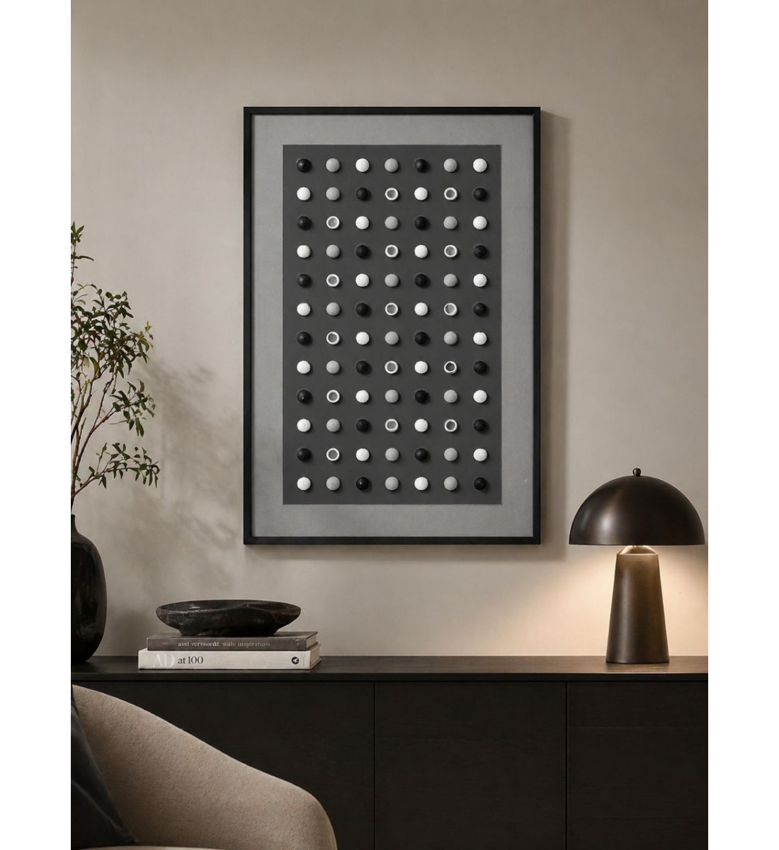 لوحة فنية جدارية منظر 120×80سم 