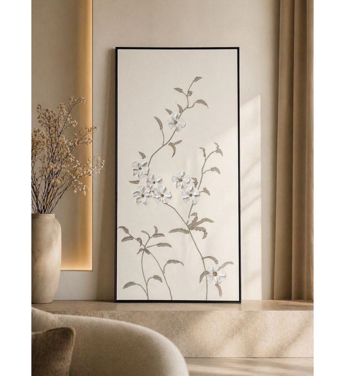 لوحة فنية جدارية منظر 140×70سم 