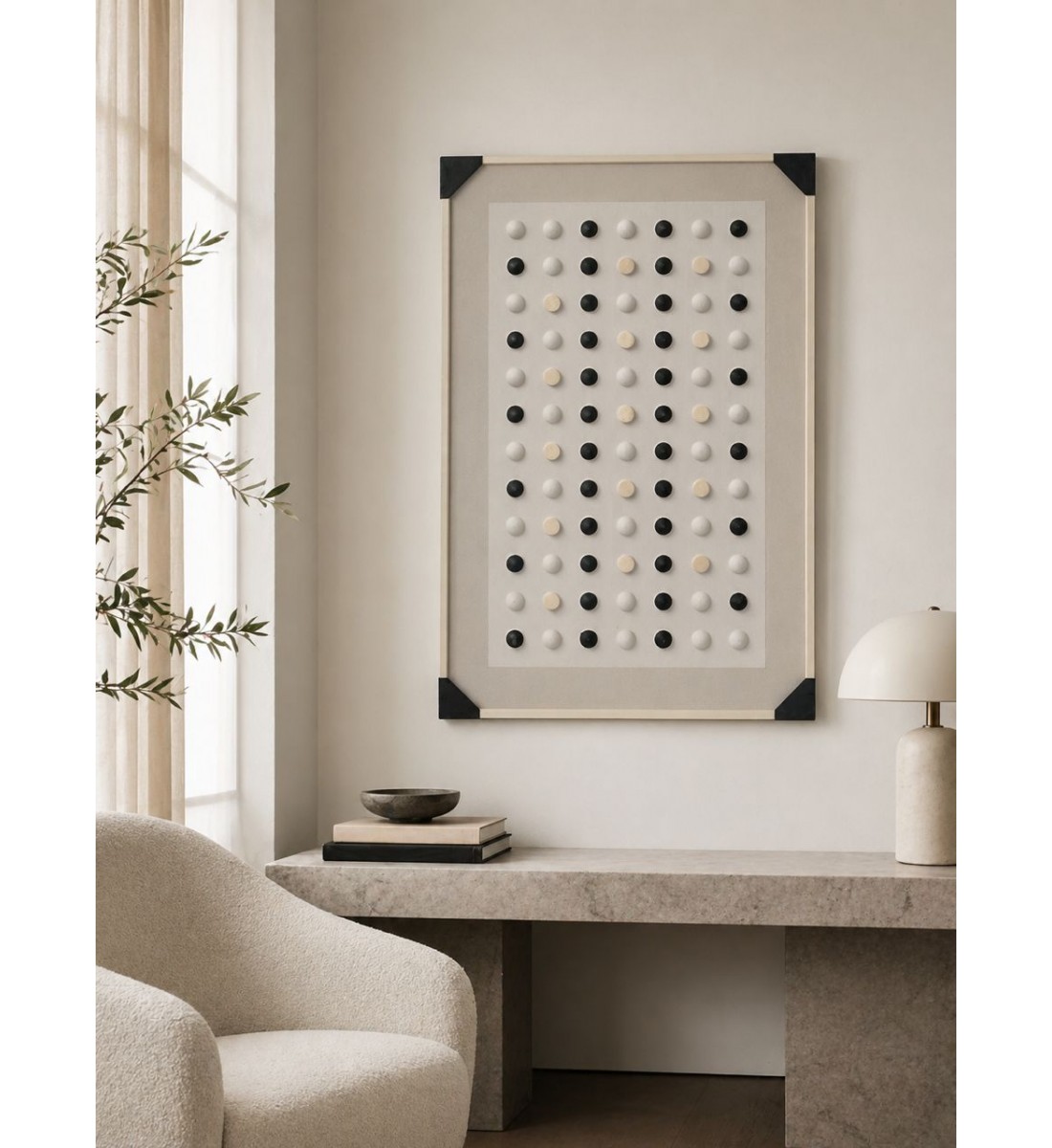 لوحة فنية جدارية منظر 120×80سم 