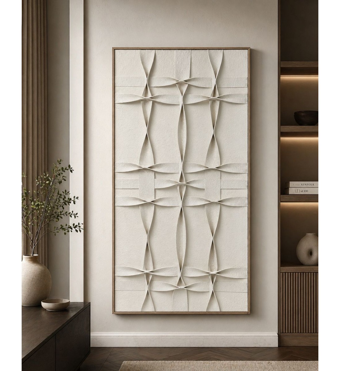 لوحة فنية جدارية منظر  140×70سم 