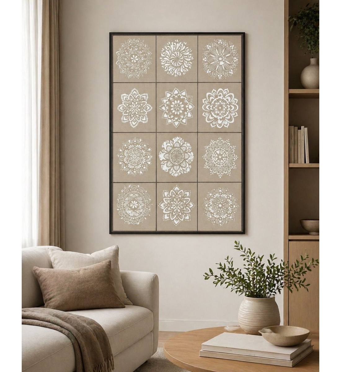 لوحة فنية جدارية منظر 120×80سم 