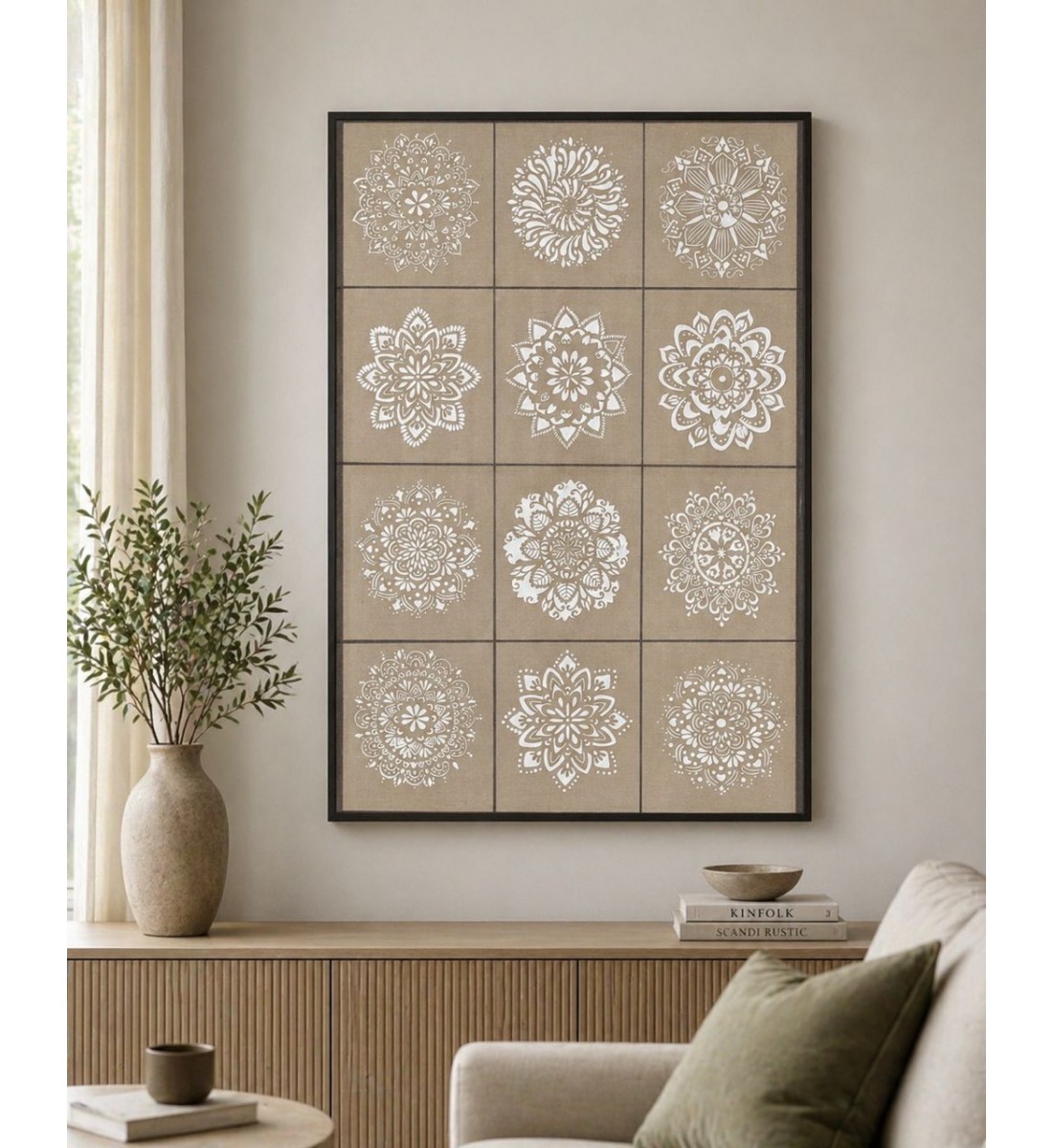 لوحة فنية جدارية منظر 120×80سم 