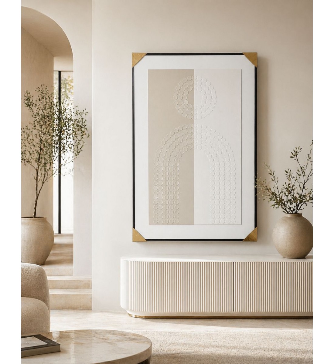 لوحة فنية جدارية منظر 120×80سم 