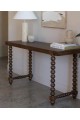 طاولة مدخل كلاسيكي خشب بني  مقاس  120×40×90 سم  (منتج تفصيل )