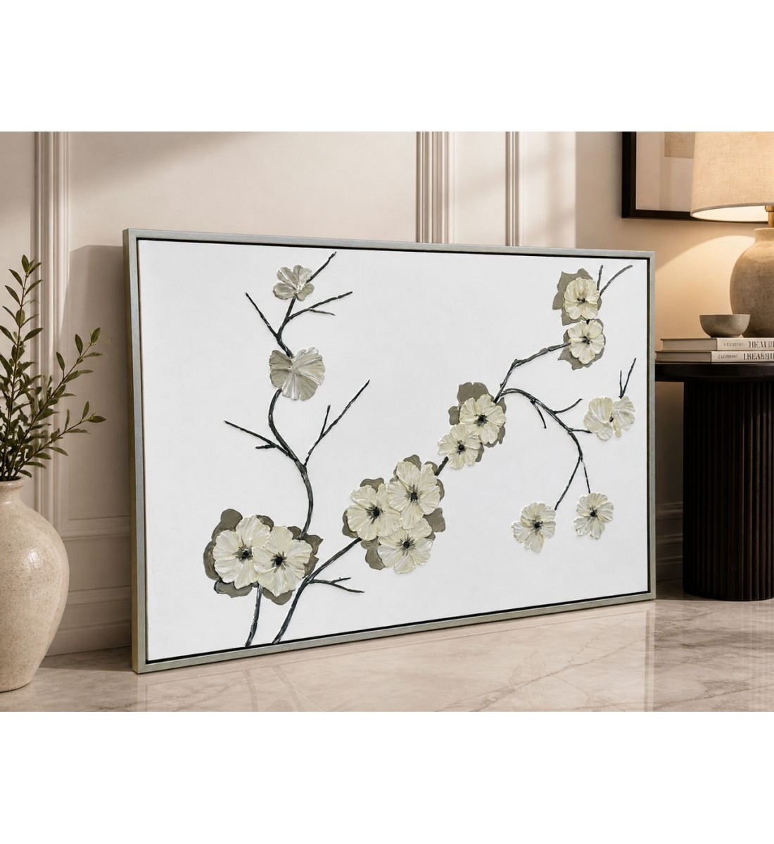لوحات جدارية بسيطه جبسية 100×150سم (منتج تفصيل )