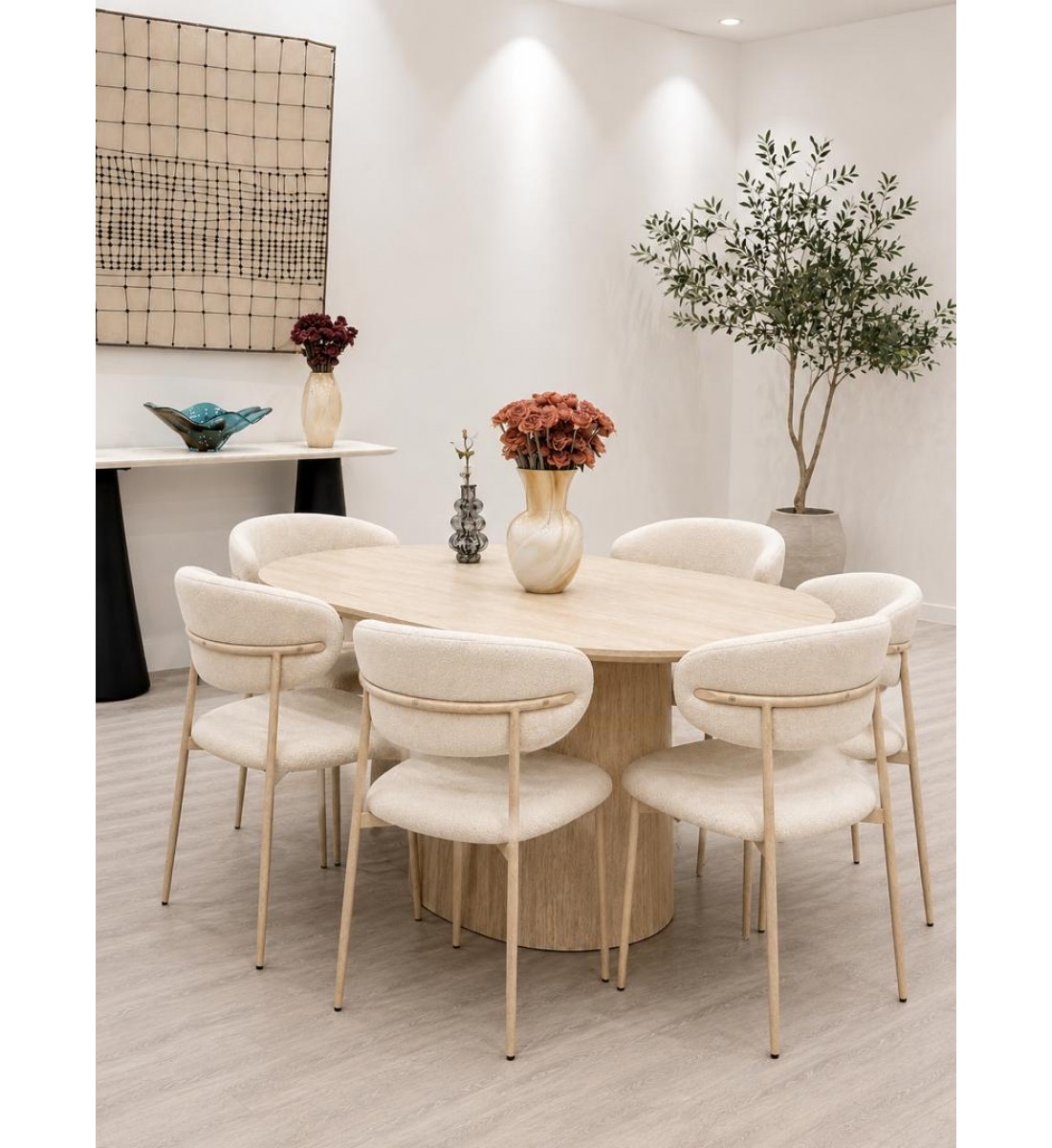 طاولة الطعام4 كراسي خشب160×90×75سم طاولة الطعام4 كراسي خشب160×90×75سم