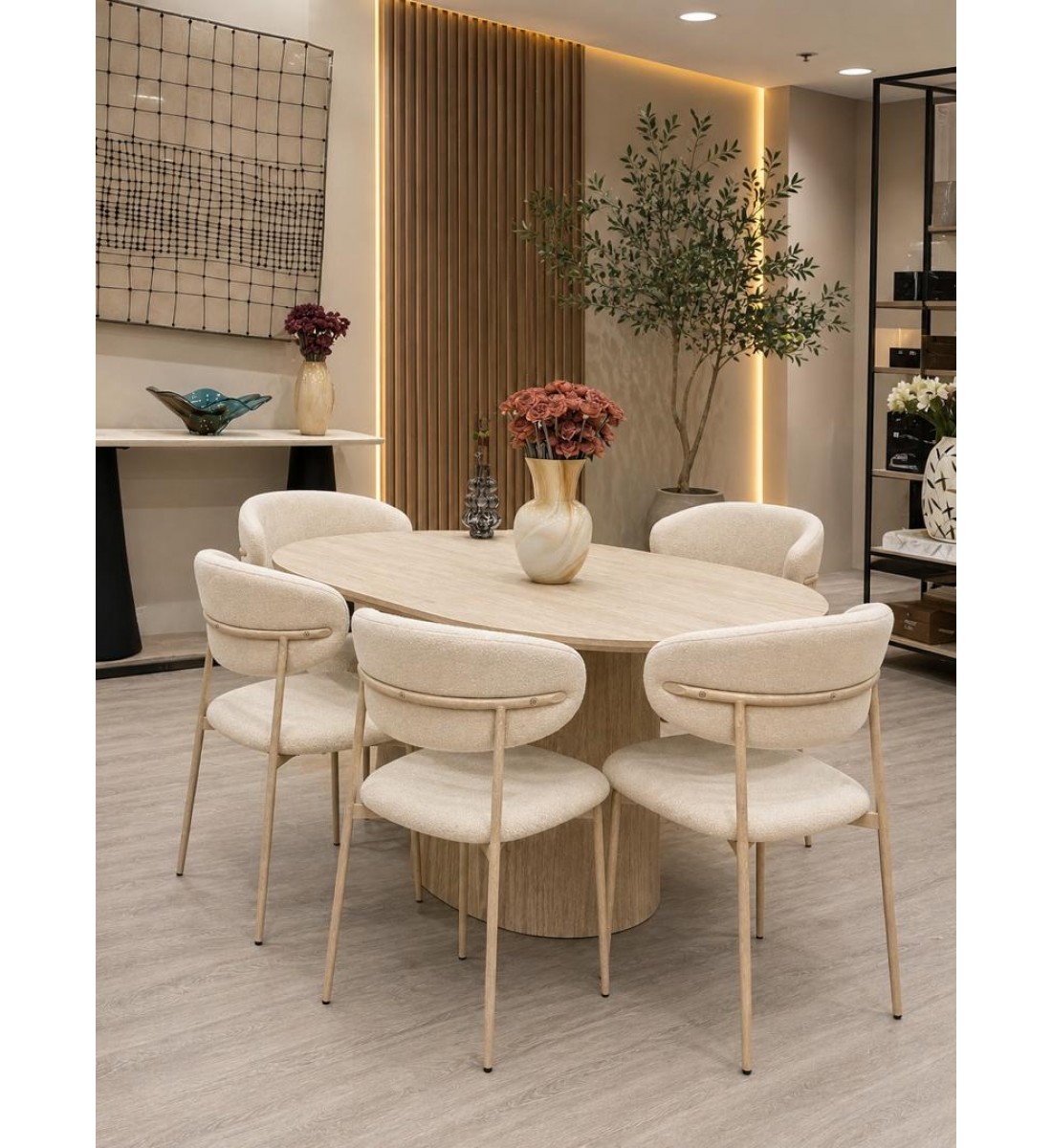 طاولة الطعام4 كراسي خشب160×90×75سم طاولة الطعام4 كراسي خشب160×90×75سم