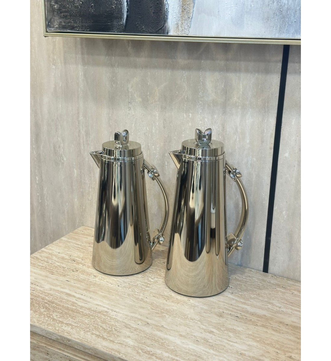 طقم ترمس بتصميم عصري فاخر 2قطع طقم ترمس بتصميم عصري فاخر 2قطع