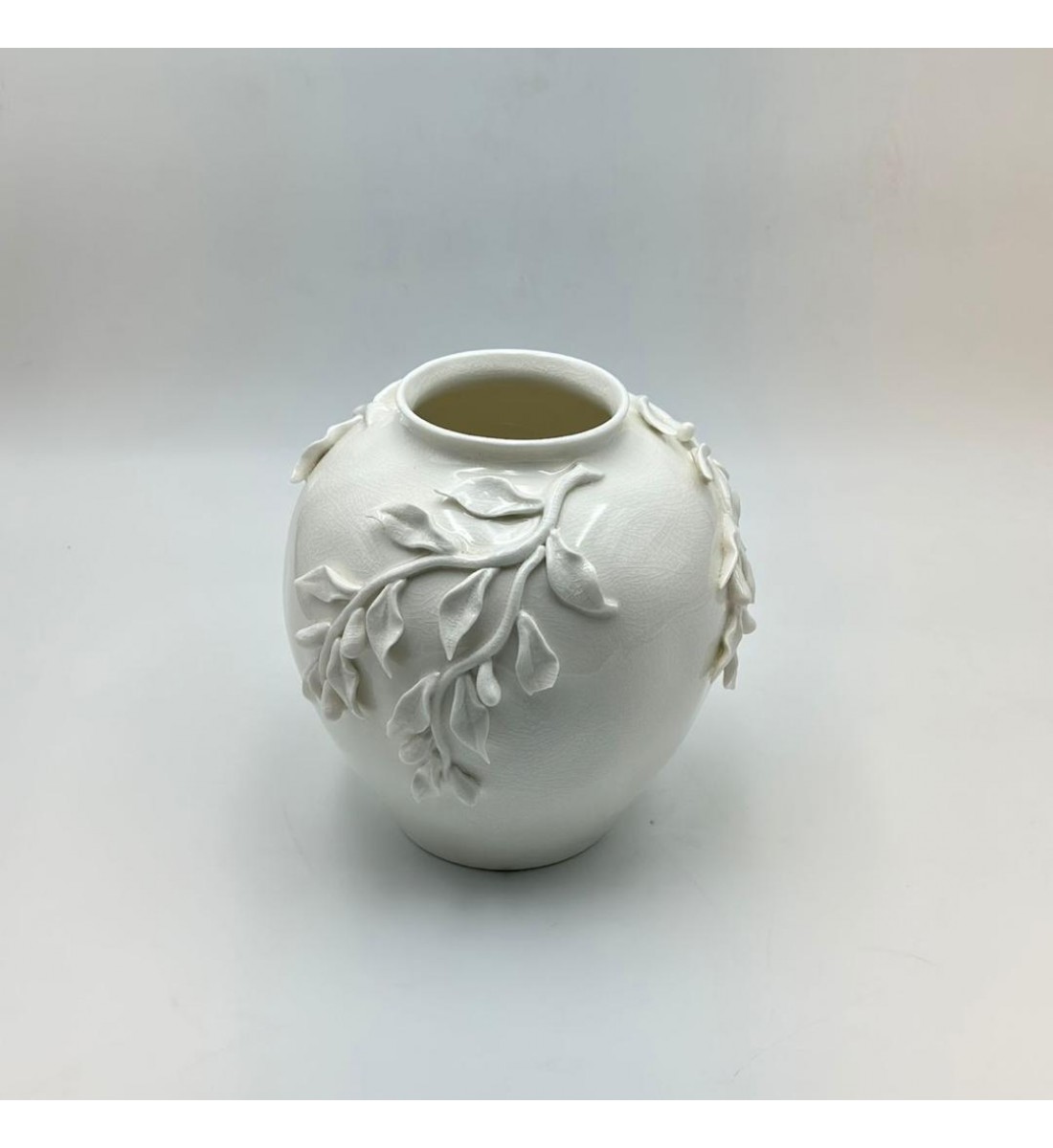 فازة ديكور أنيقة بتصميم ناعم ومميز22×10×10سم 
