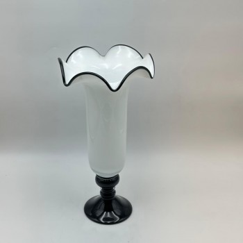 فازة ديكور أنيقة بتصميم ناعم ومميز38×22×22سم 