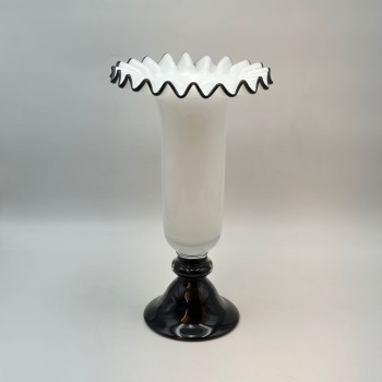 فازة ديكور أنيقة بتصميم ناعم ومميز38×22×22سم 