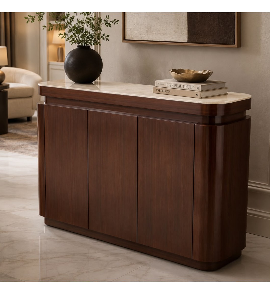 طاولة كونسول (أو بوفية ) بتصميم مودرن فاخر سطح بديل الرخام ، 160×40×90 سم (منتج تفصيل ) طاولة كونسول (أو بوفية ) بتصميم مودرن فاخر سطح بديل الرخام ، 160×40×90 سم (منتج تفصيل )