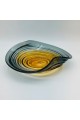 صحن تقديم أنيق بتصميم زجاج يمنح مظهرًا راقيًا وفخمًا 37×25×10سم صحن تقديم أنيق بتصميم زجاج يمنح مظهرًا راقيًا وفخمًا 37×25×10سم