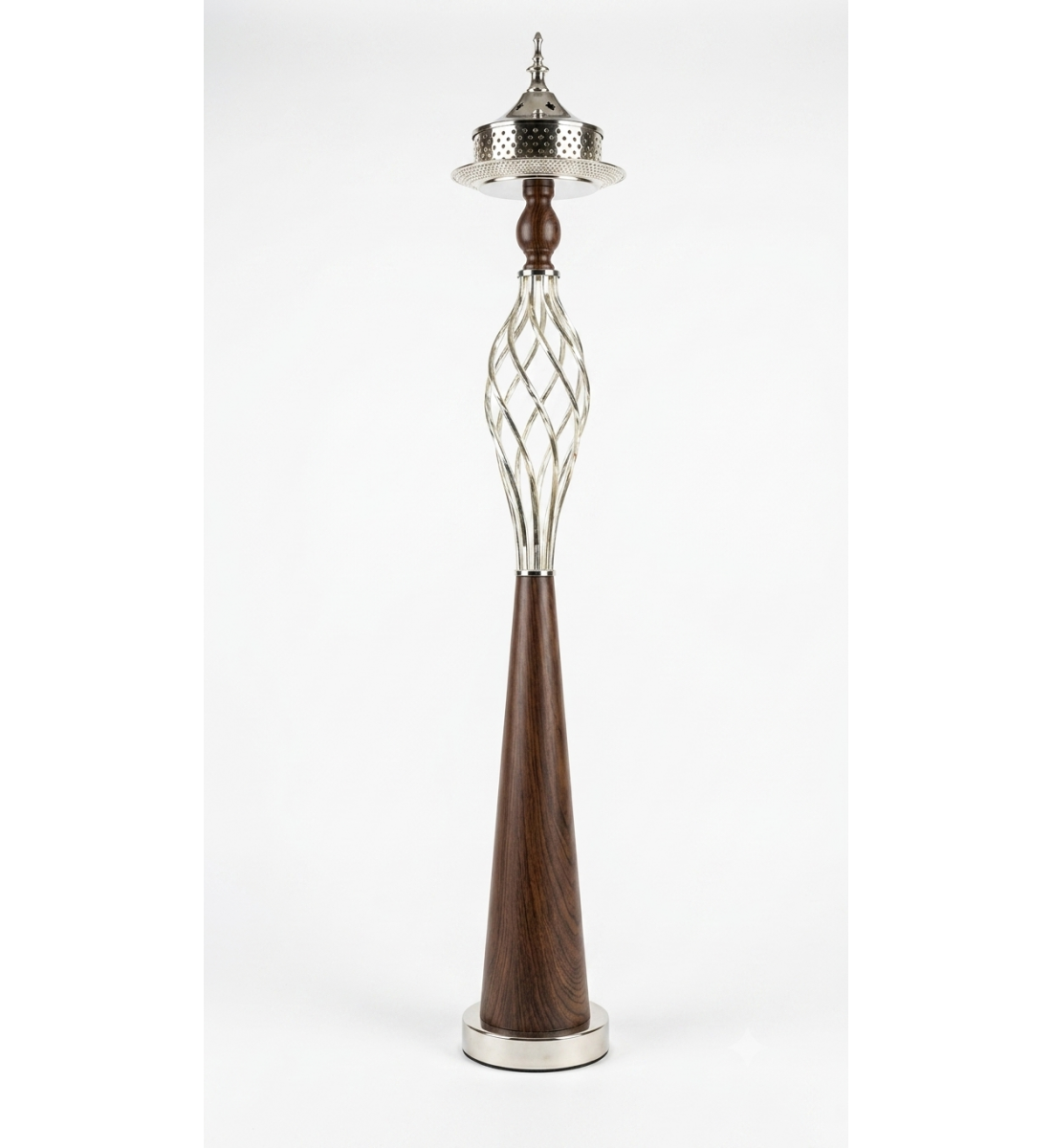 Luxurious floor incense burner with an elegant design, 82 x 11 x 11 cm