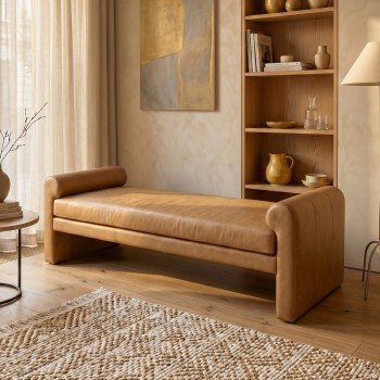 مقعد طويل بتصميم أنيق وعملي، مناسب للاستخدام في المداخل 160×65×50سم (منتج تفصيل )