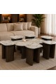 طقم طاولات ضيافة أنيق بتصميم عصري فاخر 7قطع طقم طاولات ضيافة أنيق بتصميم عصري فاخر 7قطع