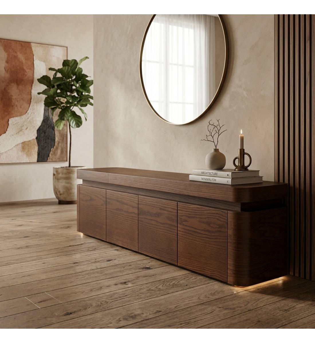 طاولة تلفزيون خشبية طاولة بلازما سنديان طول 180سم 4ابواب بتصميم أنيق ولمسة طبيعية (منتج تفصيل) طاولة تلفزيون خشبية طاولة بلازما سنديان طول 180سم 4ابواب بتصميم أنيق ولمسة طبيعية (منتج تفصيل)